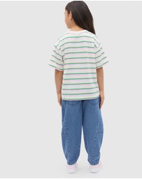 Seed Heritage - Multi Stripe Logo Tee