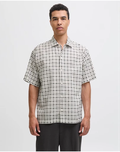 Jack & Jones - Blacliff Dobby Short Sleeve Shirt