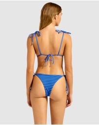 Seafolly - Mesh Effect Tie Side Bikini Bottom