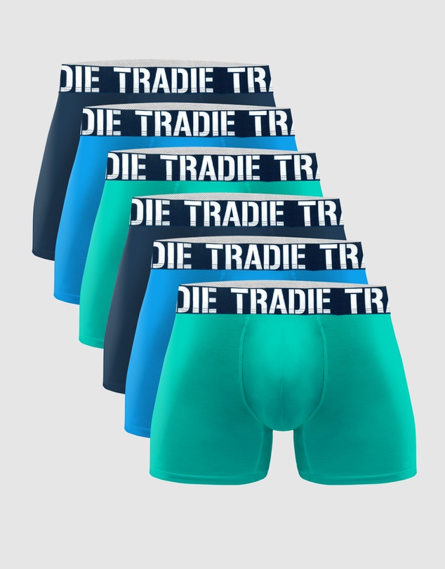 TRADIE - 6pk Microfibre Trunks