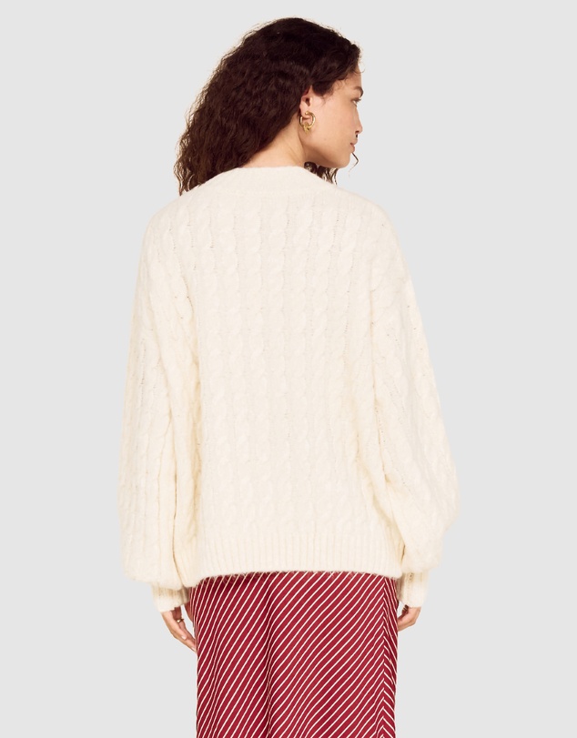 MINKPINK - Elika Cable Knit Jumper