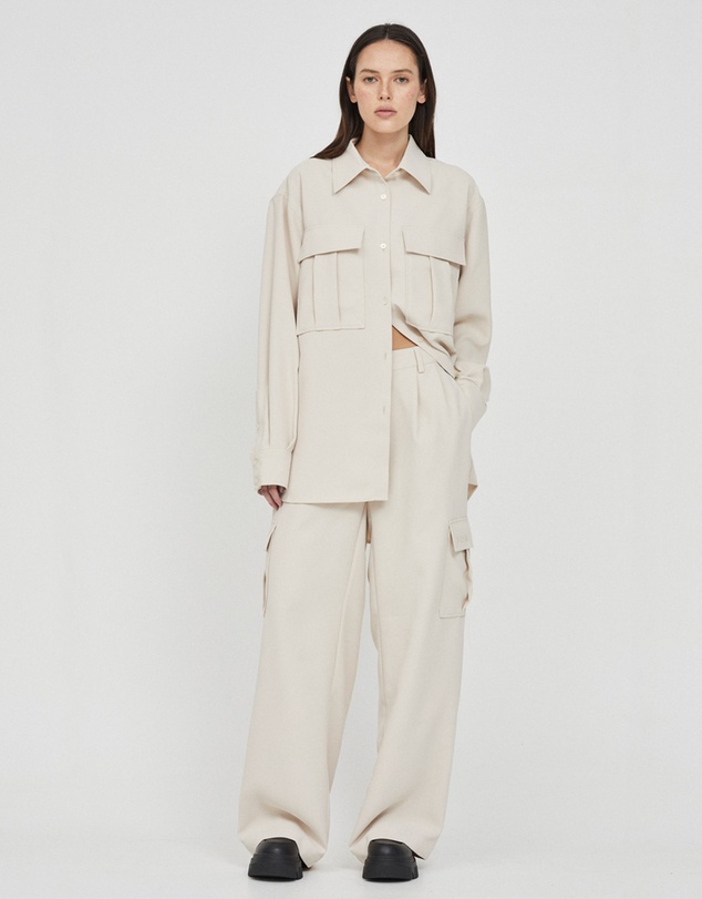 FRIEND of AUDREY - Cunningham Utility Blouse