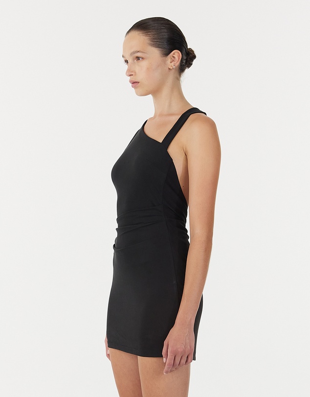 Third Form - Stirling Twist Asymmetric Mini Dress