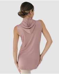 Mod Squad - Luxe Sleeveless Hooded Tank Base Layer