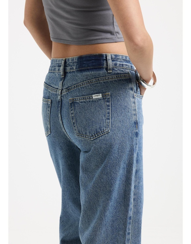 Insight - Priya Mid Straight Denim Jeans