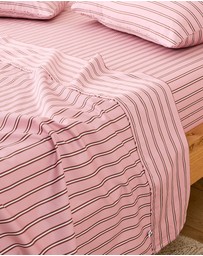 Sheet Society - Eden Cotton Print Fitted Sheet Set