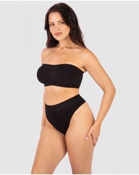 B Free Intimate Apparel - Seamless Cotton High Waist G String