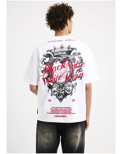 Black Noise White Rain - Guard T-Shirt