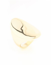 Lovisa - Gold Plated Large Oval Ring