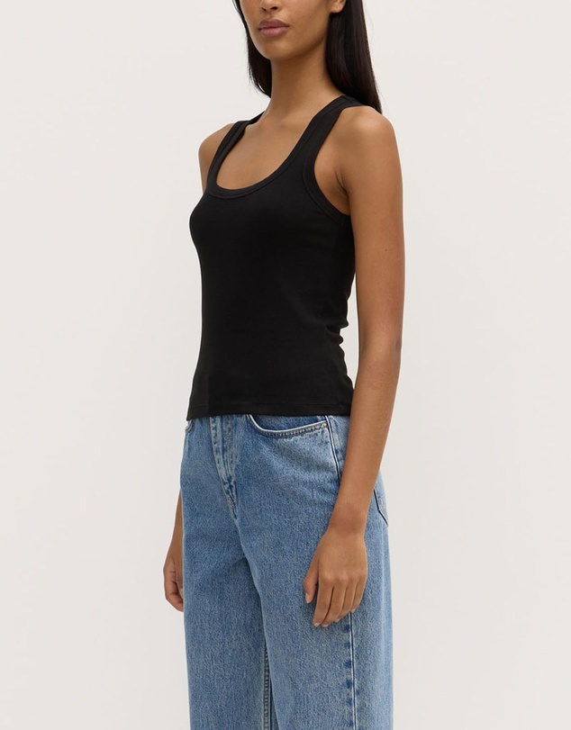 Assembly Label - Robyn Scoop Neck Rib Tank
