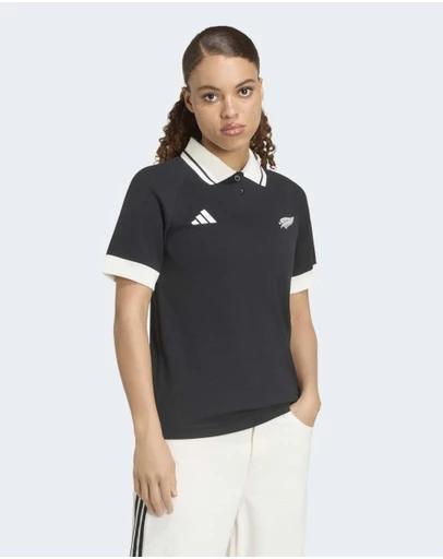 adidas Performance - Black Ferns Leisurewear Polo Women Shirt Womens