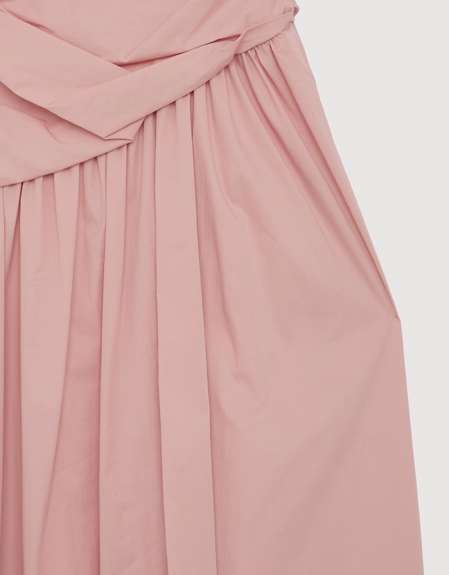 Revibe - Repaired AERE Kylara Ruched Midi Dress - AU 18