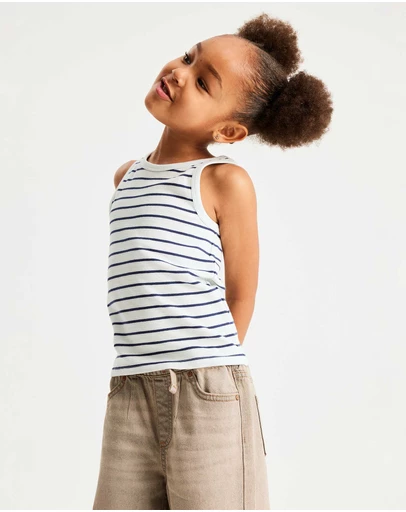 Cotton On Kids - Relaxed Wide Leg Denim Jean