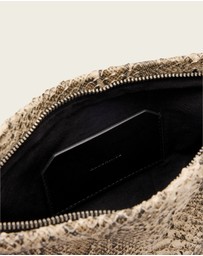 AllSaints - Bettina Snake Clutch