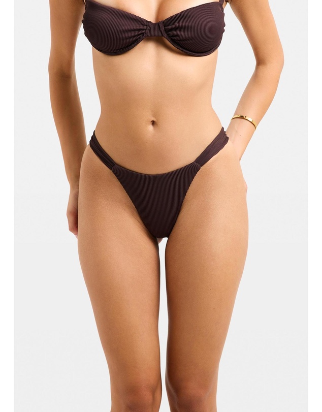 Subtitled - Rib Thick Band Bikini Bottom