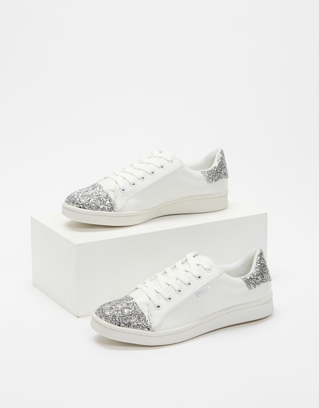 Holster - Stardust Glitter Sneaker- White - Women's