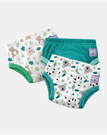 Splash About - 3 Pack Reusable Potty Training Pants Elite - Beary Cute