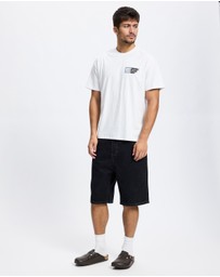 S Double - Denim Standard Shorts