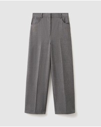 M.N.G - Straight Mid-Rise Trousers