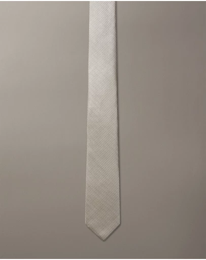 Calvin Klein - Herringbone Stripe Silk Tie