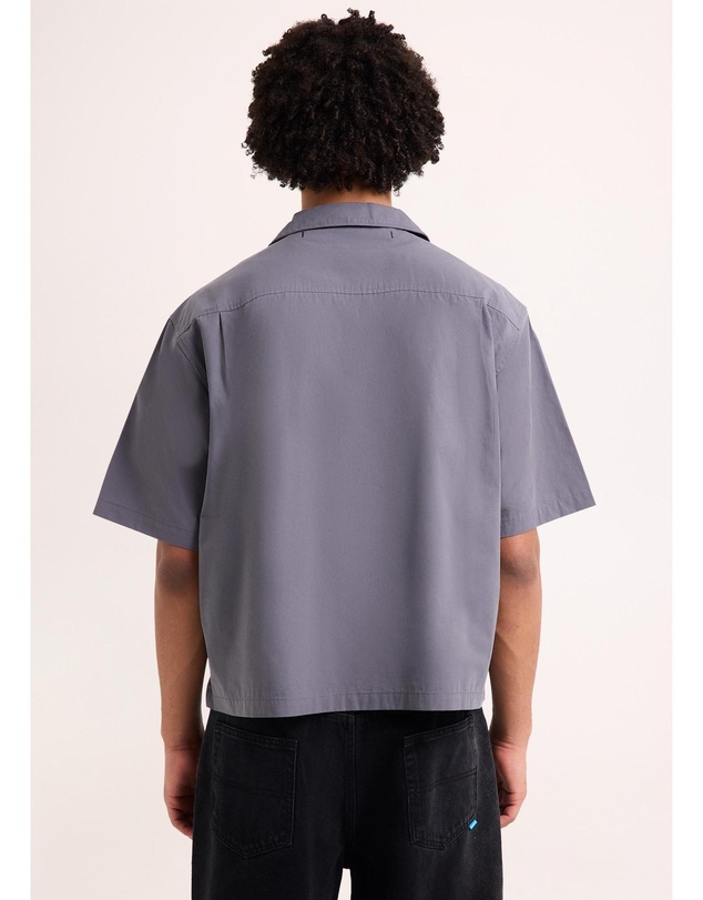 Black Noise White Rain - El Porter Short Sleeve Shirt