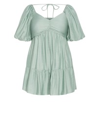 City Chic - Mindy Babydoll Mini Dress