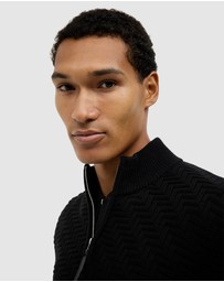 Politix - Barker Quarter Zip Knit