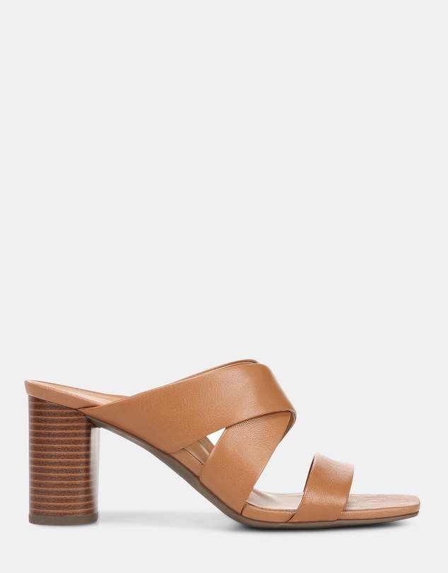 Vionic - Merlot Heeled Sandal - Toffee