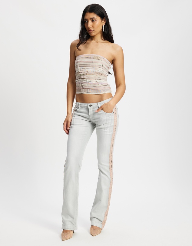 Jaded London - Layered Bra Strap Corset