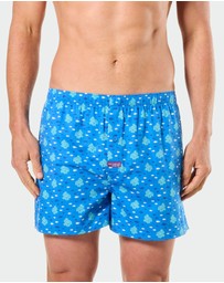 Mitch Dowd - Mitchdowd Mens Woven Boxer Shorts 5 Pack Beach Print
