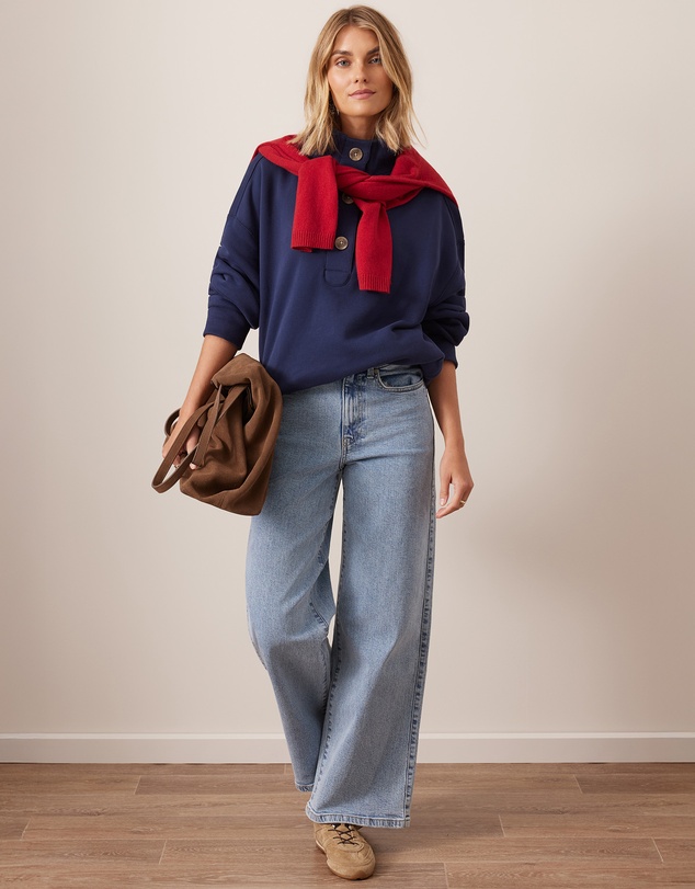 Ceres Life - Evie Wide Leg Jean