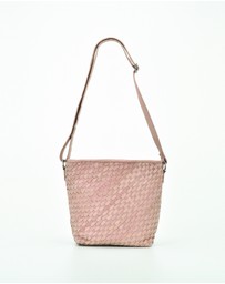 Cobb & Co - Canterbury Woven Leather Bag