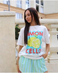 Vacancy Co - Limon Cello Tee