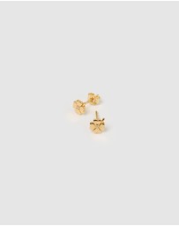 Arms Of Eve - Four Leaf Clover Gold Studs