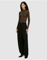 ARKET - Mock-Neck Jersey Top