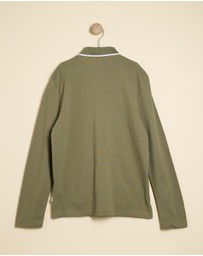BOSS - Long Sleeve Polo - Kids-Teens