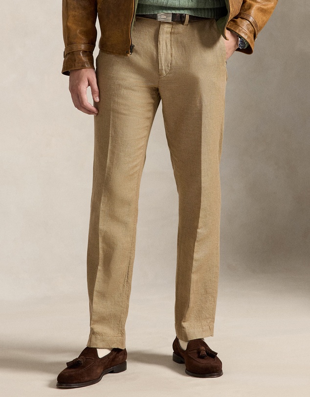 Polo Ralph Lauren - Straight Fit Houndstooth Twill Pants