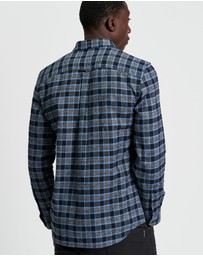 Ben Sherman - Diffused Gingham Check Long Sleeve Shirt