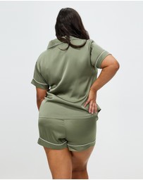 Atmos&Here - Lilah Short Satin PJ Set