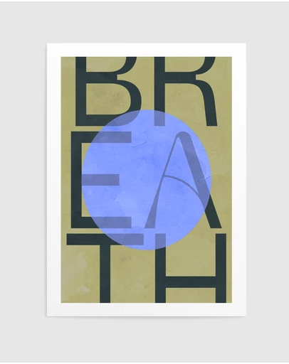 Olive et Oriel - Golden Mantras No21 by Treechild Art Print