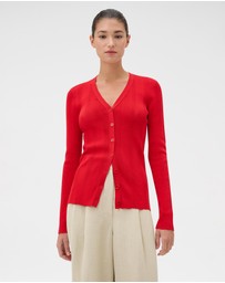 Oroton - Ribbed Cardigan