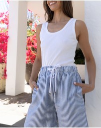 CAMIXA - Panthea Linen Shorts