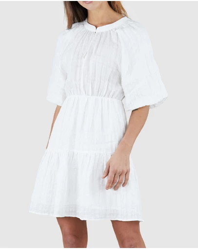 Amelius - Pila Linen Mini Dress