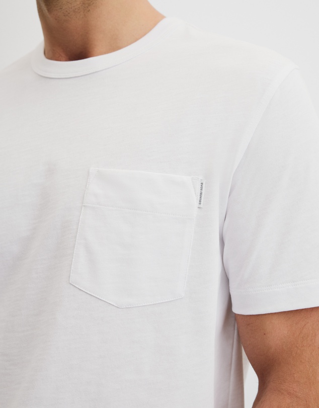 Country Road - Organically Grown Cotton Slub T-shirt