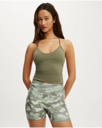 Cotton On Body Active - Ultra Soft V Neck Racer Back Tank
