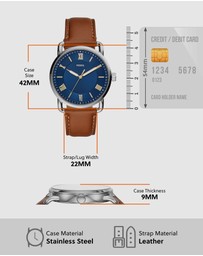 Fossil - Copeland Brown Analogue Watch