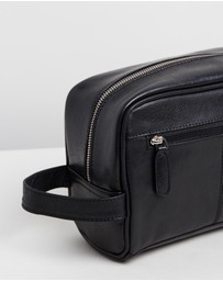 Staple Superior - George Leather Washbag