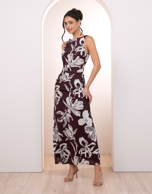 Pilgrim - Jaylen High Neck Maxi Dress