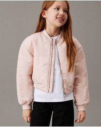 Calvin Klein Jeans - Boxy Satin Bomber Jacket