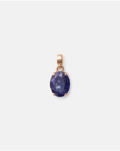 Daniel Wellington - Blue Spot Oval Charm